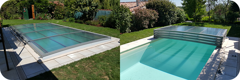 Sécurité piscine plat